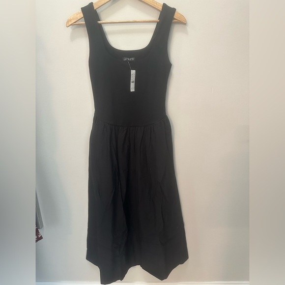 NWT! J.Crew Drop-waist mixy dress. Size Small. $128 CJ497 - Picture 4 of 9